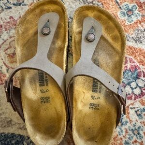 Birkenstock Tan and Brown Sandals
